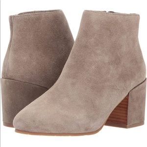 Kenneth Cole Suede Blaise Ankle Booties